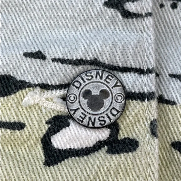 Disney Parks Rare Her Universe Mickey and Minnie Denim Jacket Sz XS - Picture 9 of 14